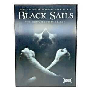 Black Sails: The Complete First Season 2015 Starz DVD 3-Disc Set Tested
